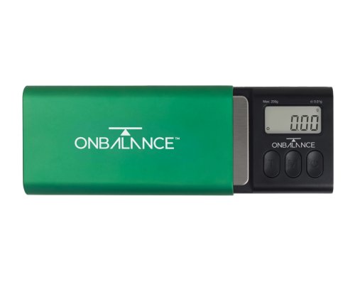 On  Balance  Slide  Pocket  Scale  Green 200g  X 0 01g  Digital  Scale  With  Cover